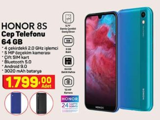 A101 Honor 8S Cep Telefonu 64 GB Yorumları ve Özellikleri