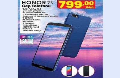 A101 Honor 7S Cep Telefonu Yorumları ve Özellikleri