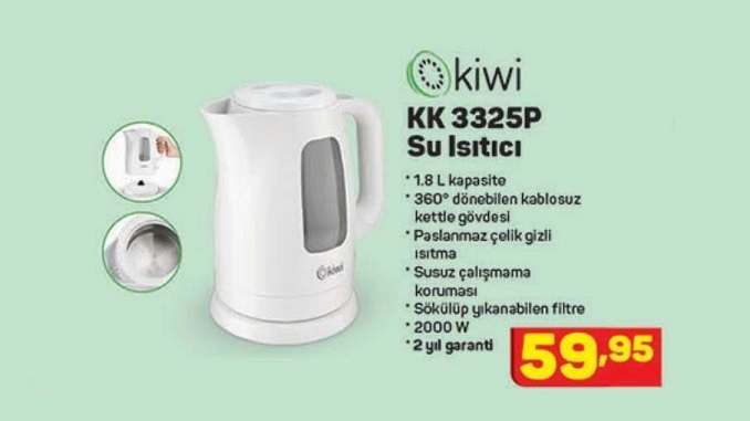 a101-kiwi-kk-3325p-su-isitici