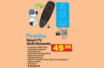 A101 Piranha Smart Tv Akıllı Kumanda Yorumları ve Özellikleri