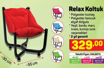 A101 Relax Koltuk Yorumları ve Özellikleri